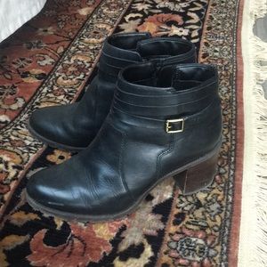 Clarks Black Boots